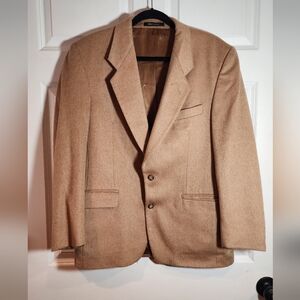 Vintage Styled For Backer's New Haven Tan Men's Camel Hair Sport Coat Israel